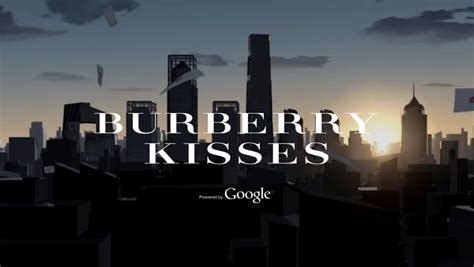 burberry kisses campaign